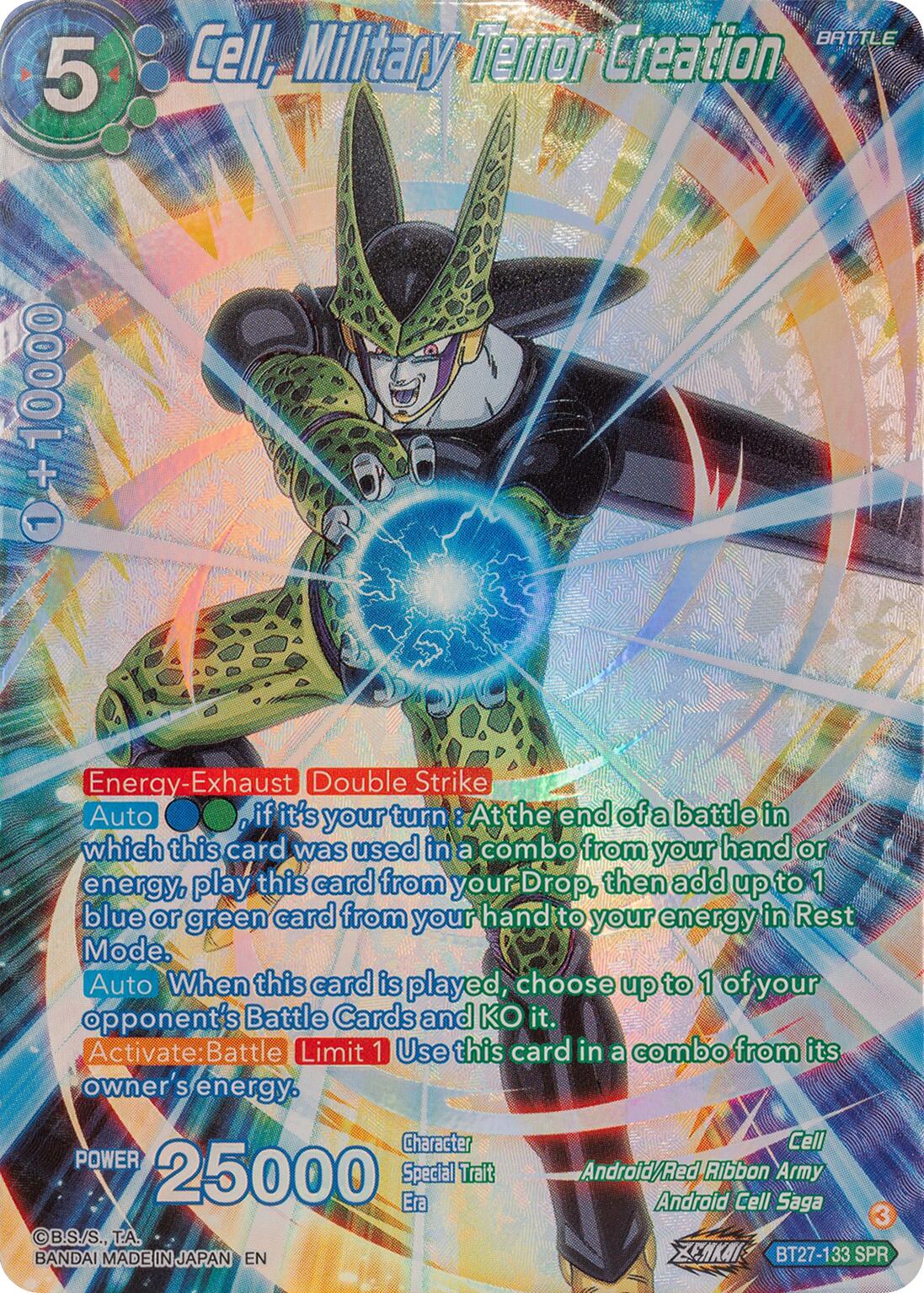 Cell, Military Terror Creation (SPR) (BT27-133) [History of Z] | Pegasus Games WI