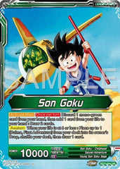 Son Goku // Son Goku & Bulma, First Encounter (SLR) (BT27-044) [History of Z] | Pegasus Games WI