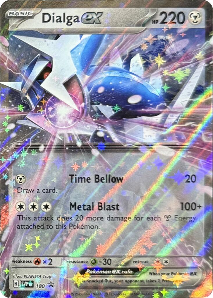 Dialga ex (180) [Scarlet & Violet: Black Star Promos] | Pegasus Games WI