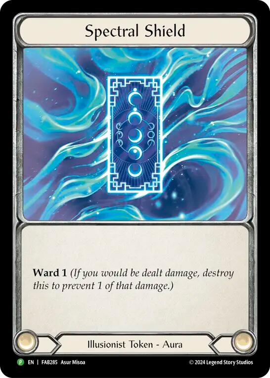 Spectral Shield [FAB285] (Promo)  Cold Foil | Pegasus Games WI