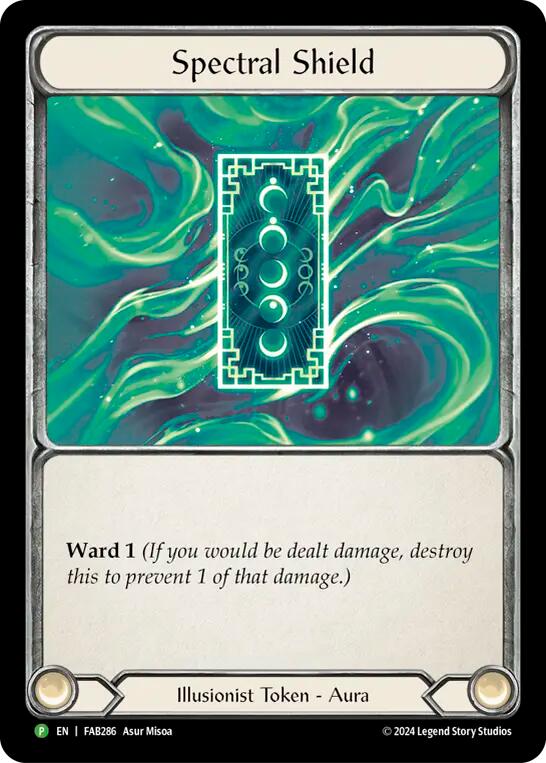 Spectral Shield [FAB286] (Promo)  Cold Foil | Pegasus Games WI
