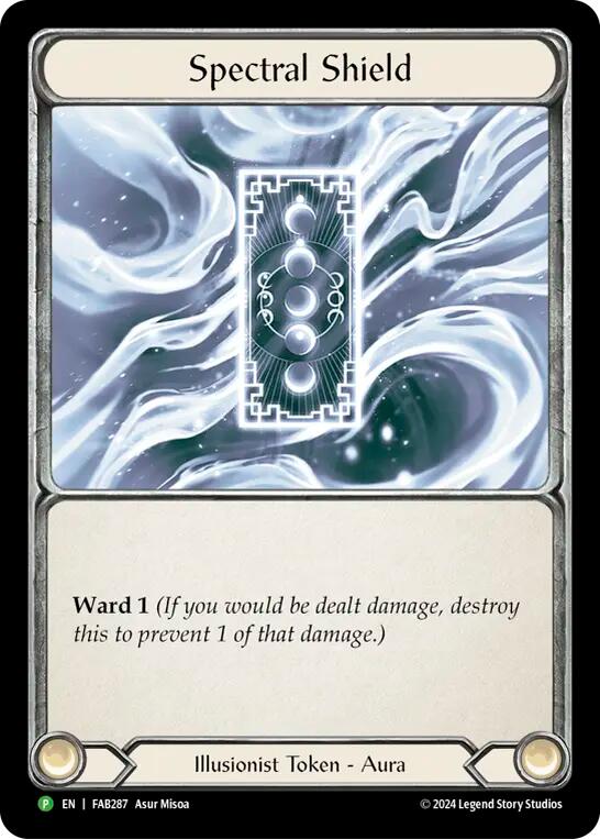 Spectral Shield [FAB287] (Promo)  Cold Foil | Pegasus Games WI