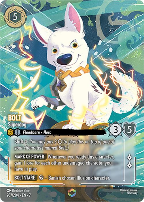 Bolt - Superdog (Enchanted) (207/204) [Archazia's Island] | Pegasus Games WI