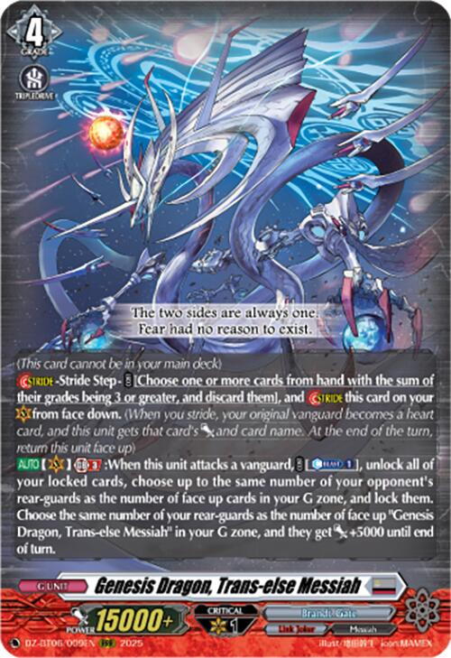 Genesis Dragon, Trans-else Messiah (DZ-BT06/009EN) [DZ-BT06: Generation Dragenesis] | Pegasus Games WI