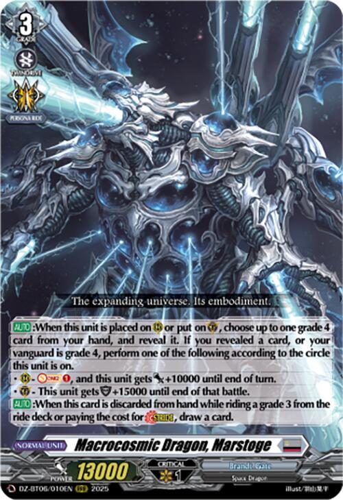 Macrocosmic Dragon, Marstoge (DZ-BT06/010EN) [DZ-BT06: Generation Dragenesis] | Pegasus Games WI