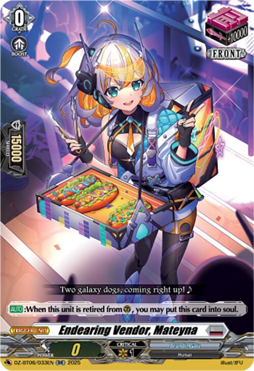 Endearing Vendor, Mateyna (DZ-BT06/033EN) [DZ-BT06: Generation Dragenesis] | Pegasus Games WI