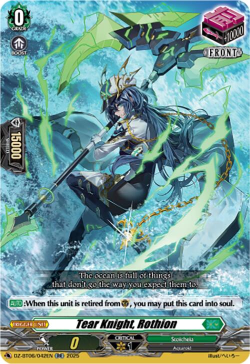 Tear Knight, Rothion (DZ-BT06/042EN) [Generation Dragenesis] | Pegasus Games WI