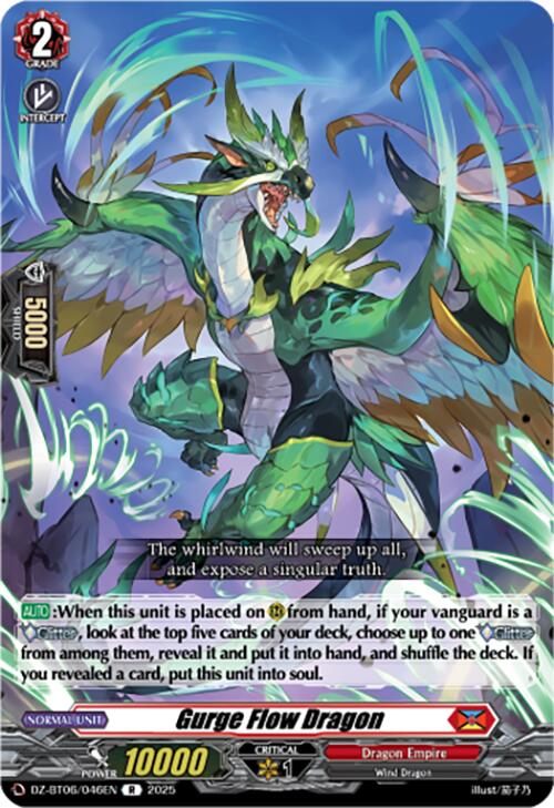 Gurge Flow Dragon (DZ-BT06/046EN) [DZ-BT06: Generation Dragenesis] | Pegasus Games WI