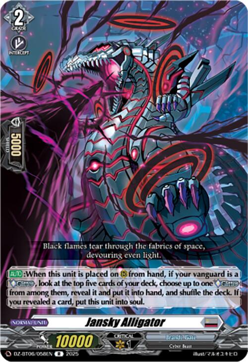 Jansky Alligator (DZ-BT06/058EN) [DZ-BT06: Generation Dragenesis] | Pegasus Games WI