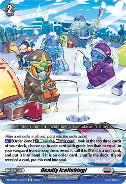 Deadly Icefishing! (DZ-BT06/060EN) [DZ-BT06: Generation Dragenesis] | Pegasus Games WI