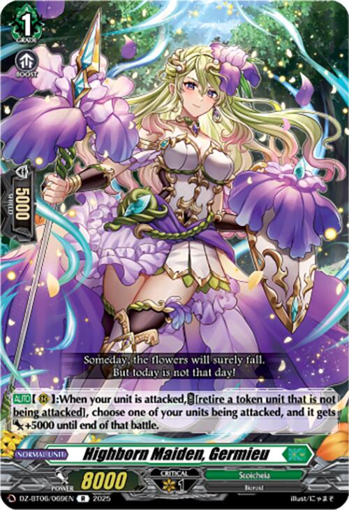 Highborn Maiden, Germieu (DZ-BT06/069EN) [Generation Dragenesis] | Pegasus Games WI