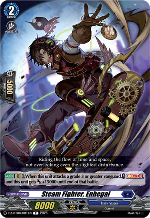 Steam Fighter, Enhegal (DZ-BT06/081EN) [DZ-BT06: Generation Dragenesis] | Pegasus Games WI