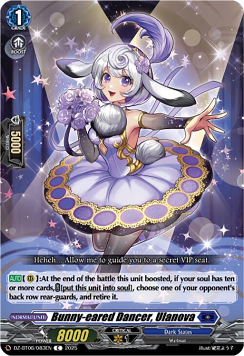 Bunny-eared Dancer, Ulanova (DZ-BT06/083EN) [DZ-BT06: Generation Dragenesis] | Pegasus Games WI