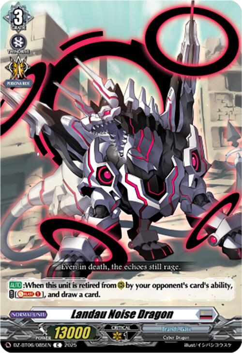 Landau Noise Dragon (DZ-BT06/085EN) [DZ-BT06: Generation Dragenesis] | Pegasus Games WI