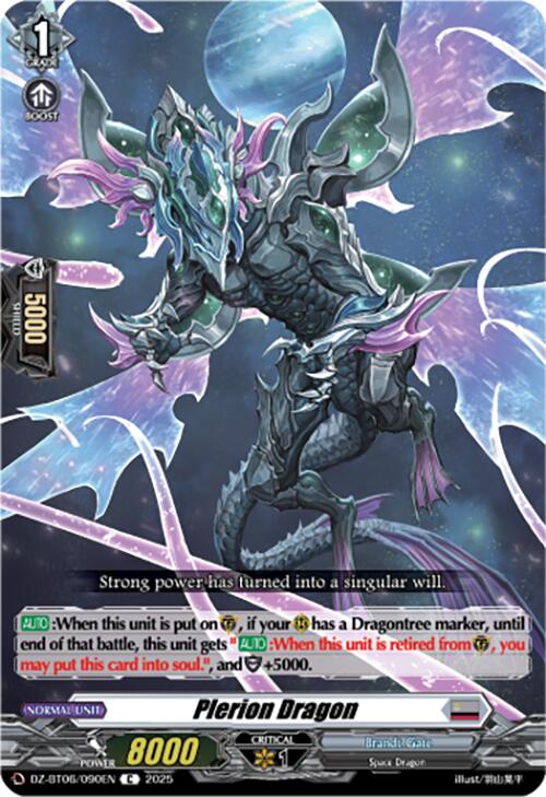 Plerion Dragon (DZ-BT06/090EN) [DZ-BT06: Generation Dragenesis] | Pegasus Games WI