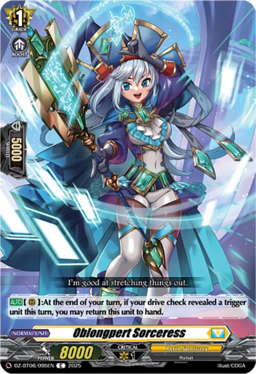 Oblongpert Sorceress (DZ-BT06/095EN) [DZ-BT06: Generation Dragenesis] | Pegasus Games WI