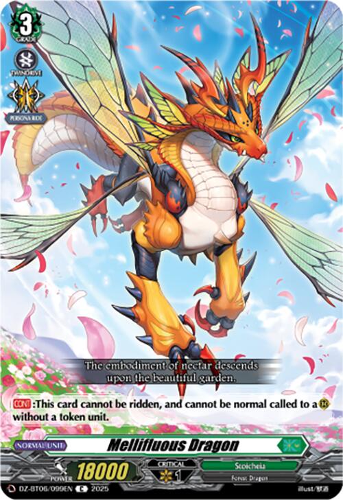Mellifluous Dragon (DZ-BT06/099EN) [DZ-BT06: Generation Dragenesis] | Pegasus Games WI