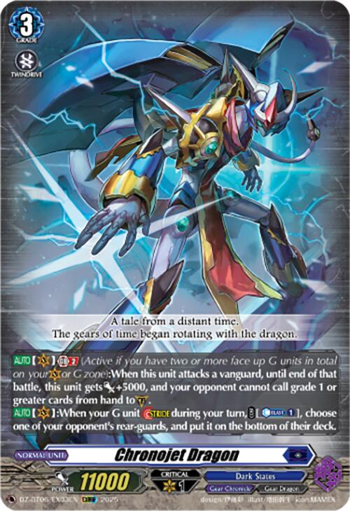 Chronojet Dragon (EXRRR) (DZ-BT06/EX03EN) [DZ-BT06: Generation Dragenesis] | Pegasus Games WI