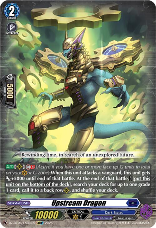 Upstream Dragon (EXRRR) (DZ-BT06/EX04EN) [DZ-BT06: Generation Dragenesis] | Pegasus Games WI