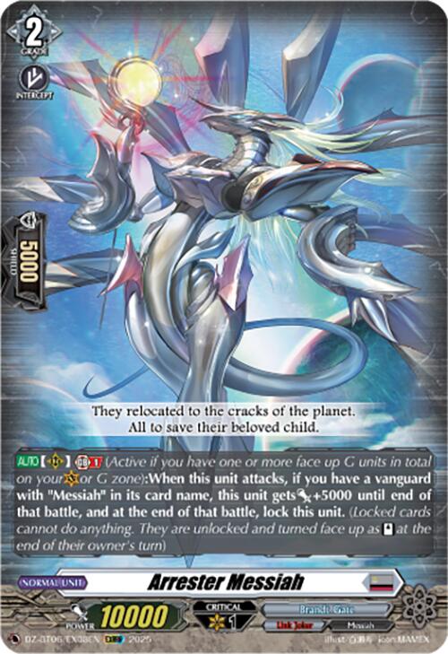 Arrester Messiah (EXRRR) (DZ-BT06/EX08EN) [DZ-BT06: Generation Dragenesis] | Pegasus Games WI