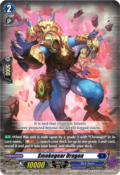 Smokegear Dragon (EXC) (DZ-BT06/EX11EN) [DZ-BT06: Generation Dragenesis] | Pegasus Games WI
