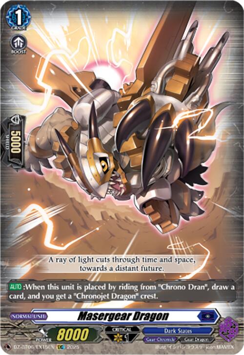 Masergear Dragon (EXC) (DZ-BT06/EX15EN) [DZ-BT06: Generation Dragenesis] | Pegasus Games WI