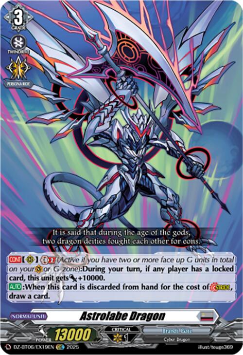 Astrolabe Dragon (EXC) (DZ-BT06/EX19EN) [DZ-BT06: Generation Dragenesis] | Pegasus Games WI