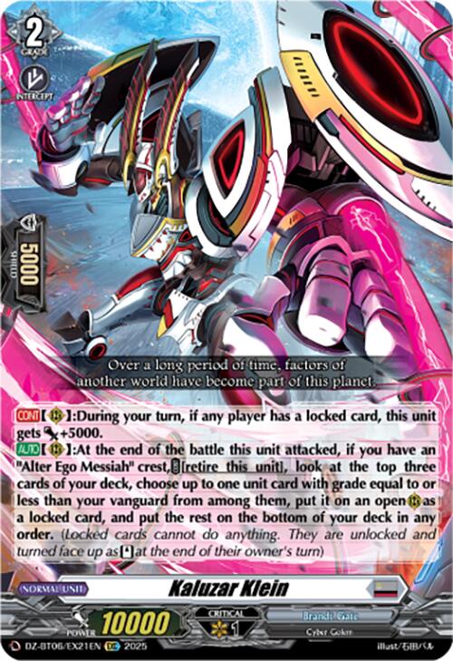 Kaluzar Klein (EXC) (DZ-BT06/EX21EN) [DZ-BT06: Generation Dragenesis] | Pegasus Games WI