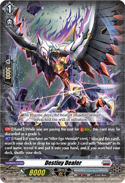 Destiny Dealer (EXC) (DZ-BT06/EX24EN) [DZ-BT06: Generation Dragenesis] | Pegasus Games WI