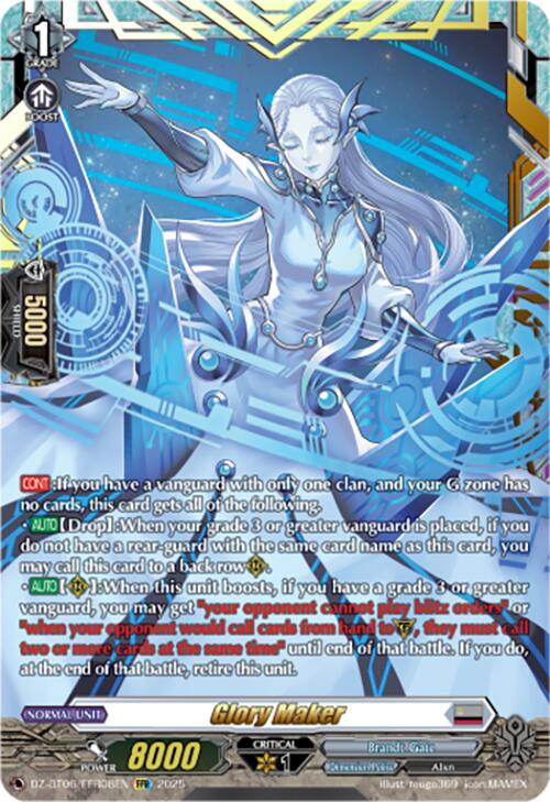 Glory Maker (DZ-BT06/FFR08EN) [DZ-BT06: Generation Dragenesis] | Pegasus Games WI