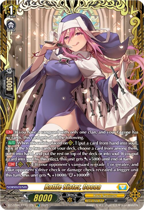 Battle Sister, Cocoa (DZ-BT06/FFR11EN) [DZ-BT06: Generation Dragenesis] | Pegasus Games WI