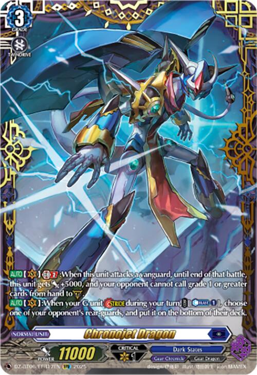 Chronojet Dragon (DZ-BT06/FFR17EN) [DZ-BT06: Generation Dragenesis] | Pegasus Games WI