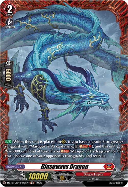 Rinseways Dragon (DZ-BT06/FR07EN) [DZ-BT06: Generation Dragenesis] | Pegasus Games WI