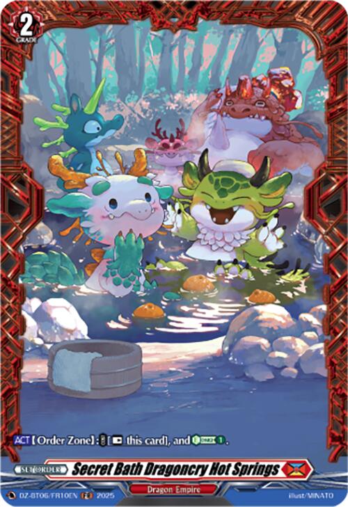 Secret Bath Dragoncry Hot Springs (DZ-BT06/FR10EN) [Generation Dragenesis] | Pegasus Games WI
