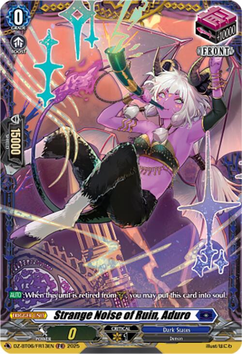Strange Noise of Ruin, Aduro (DZ-BT06/FR13EN) [DZ-BT06: Generation Dragenesis] | Pegasus Games WI