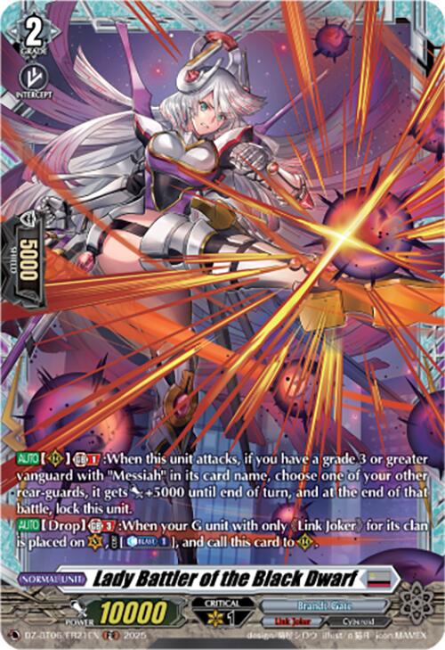 Lady Battler of the Black Dwarf (DZ-BT06/FR21EN) [DZ-BT06: Generation Dragenesis] | Pegasus Games WI