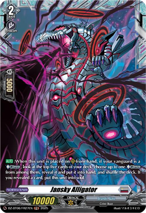 Jansky Alligator (DZ-BT06/FR27EN) [DZ-BT06: Generation Dragenesis] | Pegasus Games WI