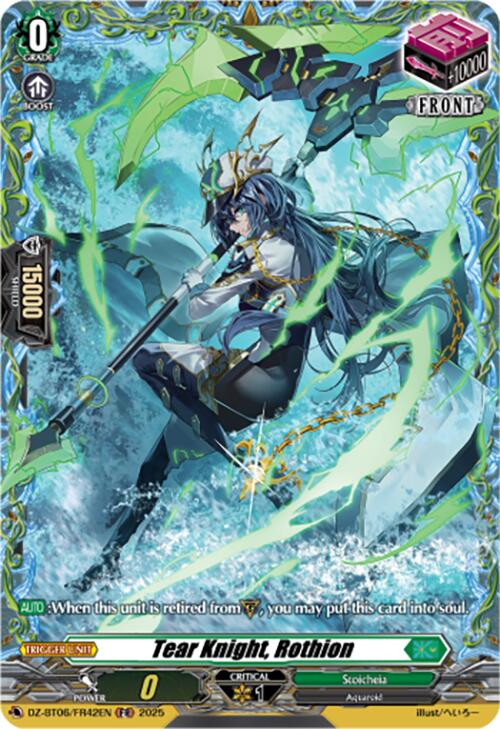 Tear Knight, Rothion (DZ-BT06/FR42EN) [DZ-BT06: Generation Dragenesis] | Pegasus Games WI