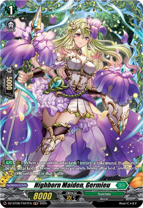 Highborn Maiden, Germieu (DZ-BT06/FR47EN) [Generation Dragenesis] | Pegasus Games WI
