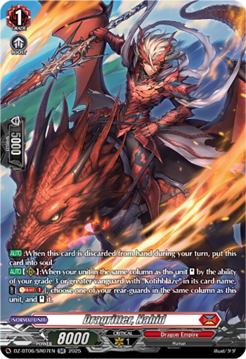 Dragritter, Nahid (DZ-BT06/SR07EN) [DZ-BT06: Generation Dragenesis] | Pegasus Games WI