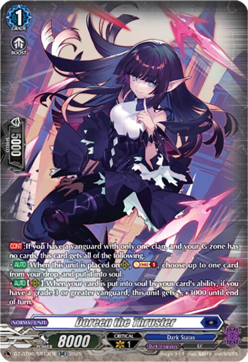 Doreen the Thruster (DZ-BT06/SR13EN) [DZ-BT06: Generation Dragenesis] | Pegasus Games WI