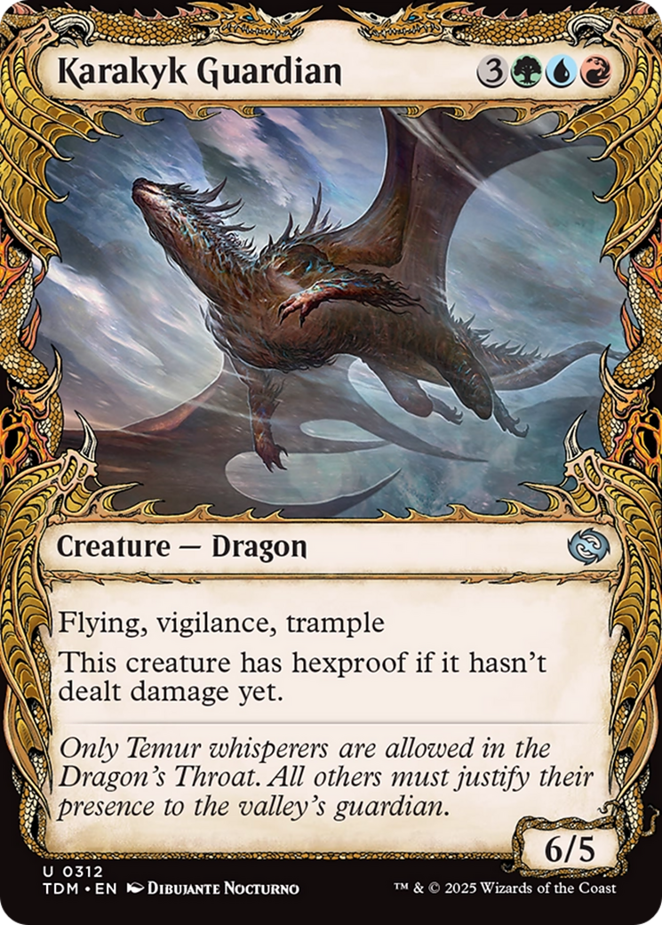 Karakyk Guardian (Showcase) [Tarkir: Dragonstorm] | Pegasus Games WI