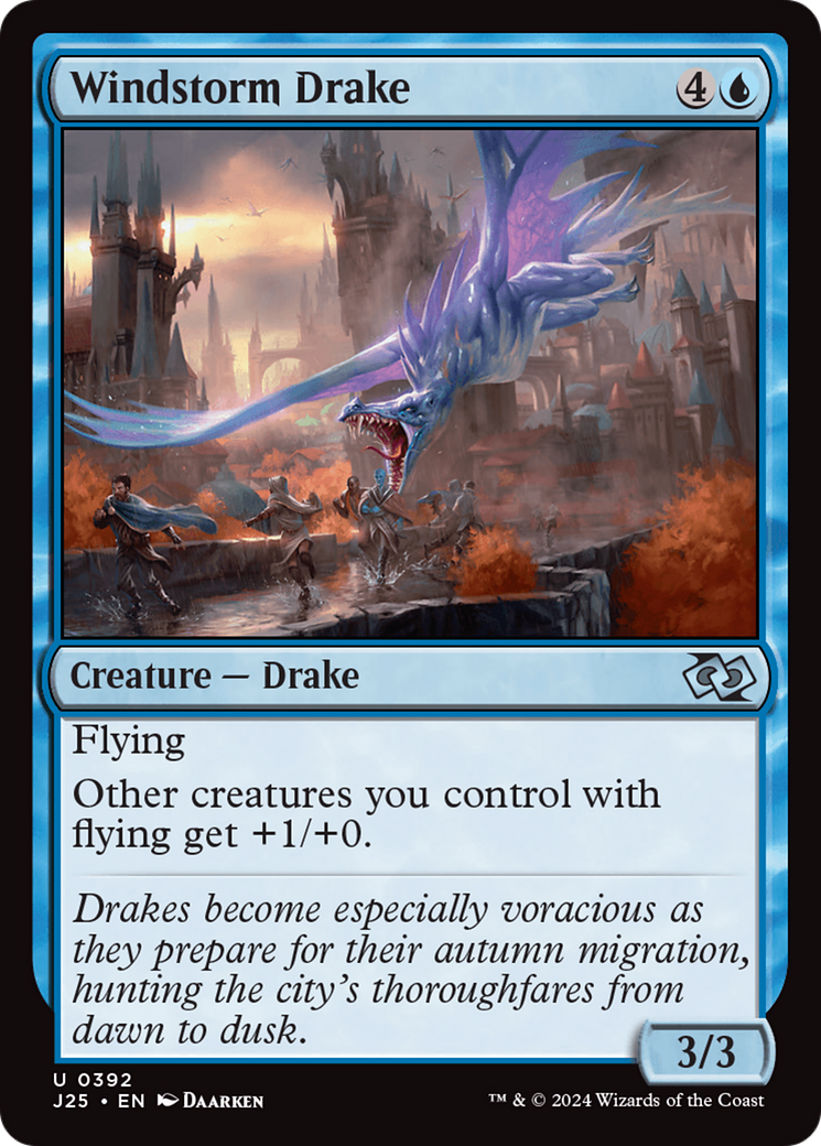 Windstorm Drake [Foundations Jumpstart] | Pegasus Games WI