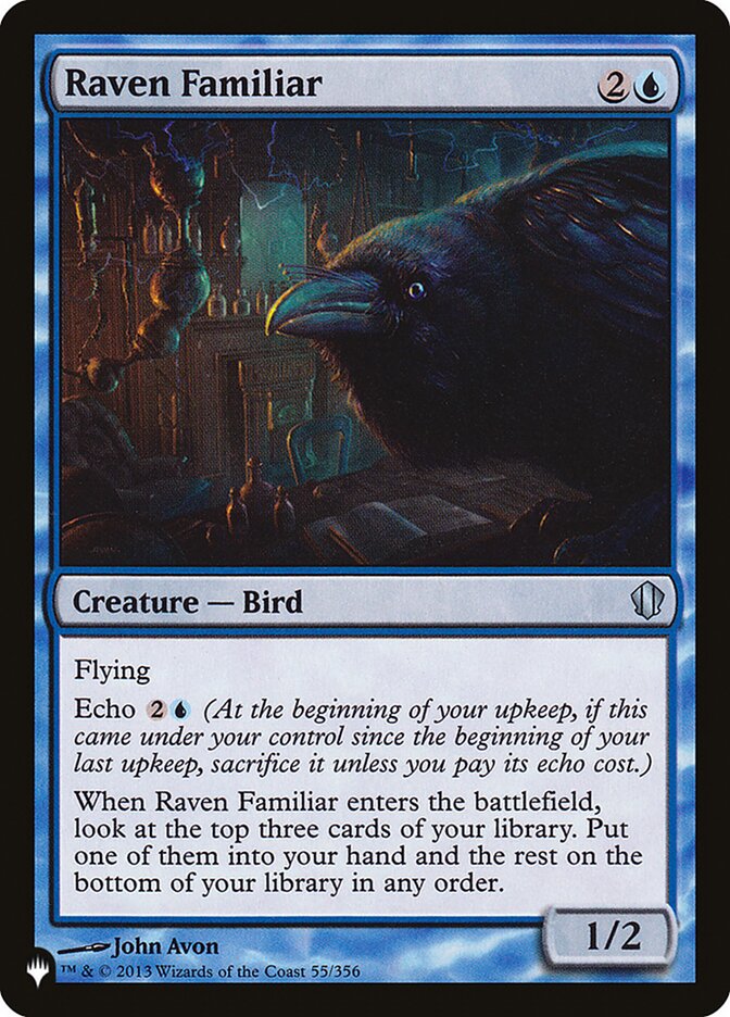 Raven Familiar [The List] | Pegasus Games WI