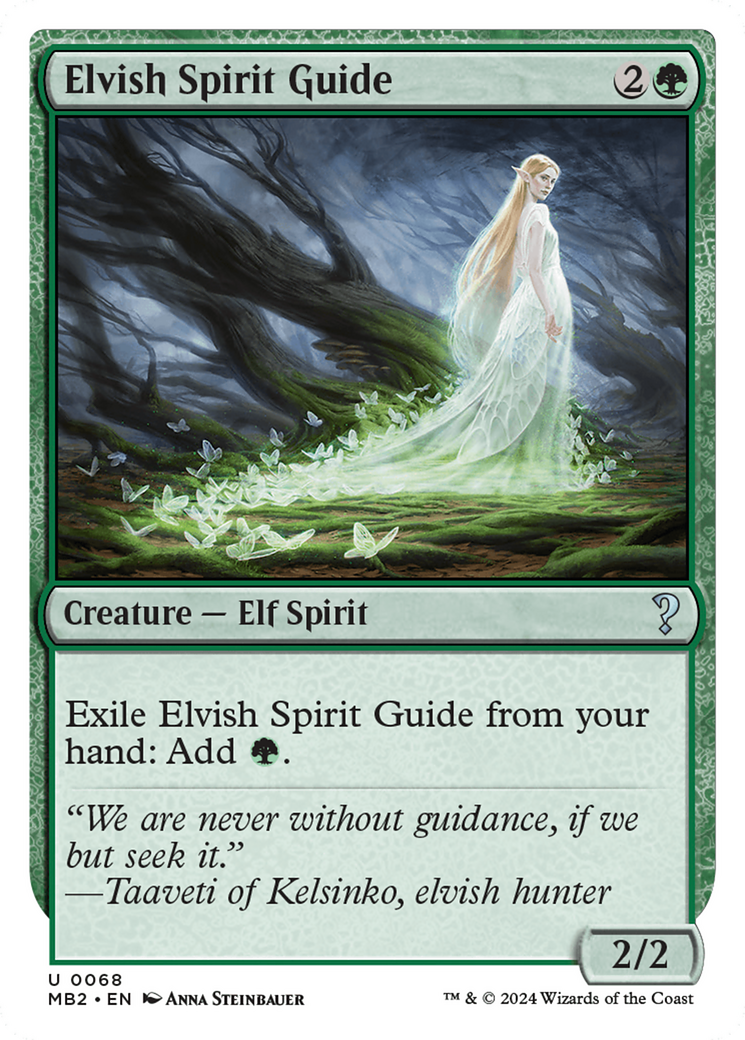 Elvish Spirit Guide (Future Sight) [Mystery Booster 2] | Pegasus Games WI