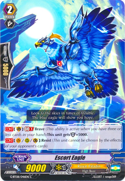 Escort Eagle (G-BT08/046EN) [Absolute Judgment] | Pegasus Games WI