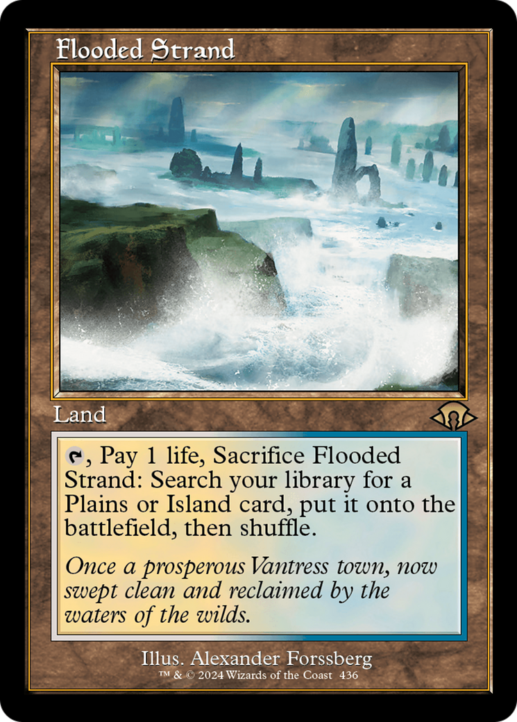 Flooded Strand (Retro) [Modern Horizons 3] | Pegasus Games WI