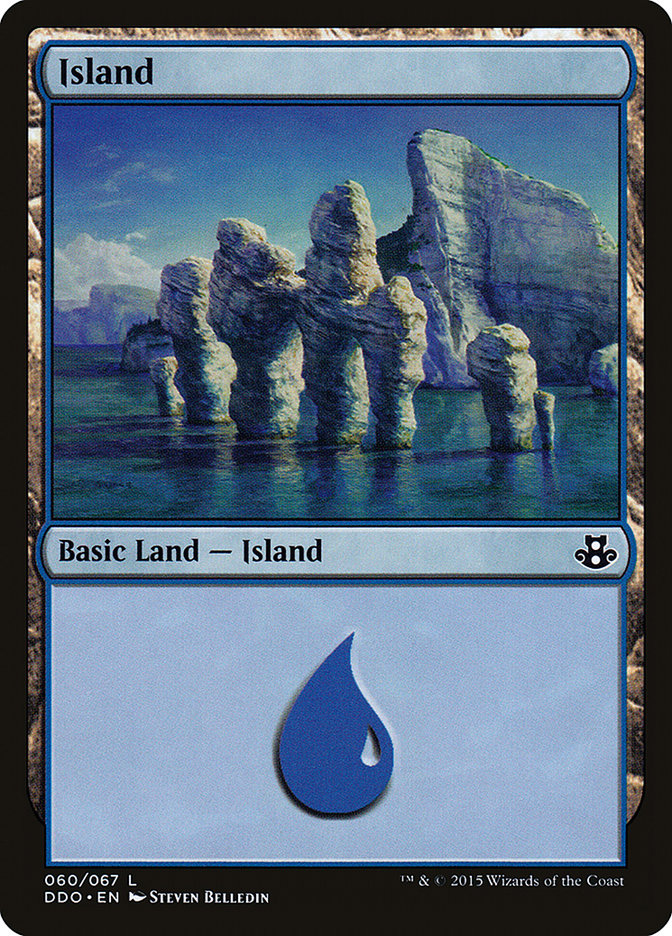 Island (60) [Duel Decks: Elspeth vs. Kiora] | Pegasus Games WI