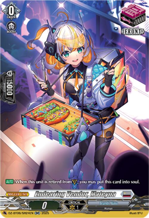 Endearing Vendor, Mateyna (DZ-BT06/SR24EN) [DZ-BT06: Generation Dragenesis] | Pegasus Games WI