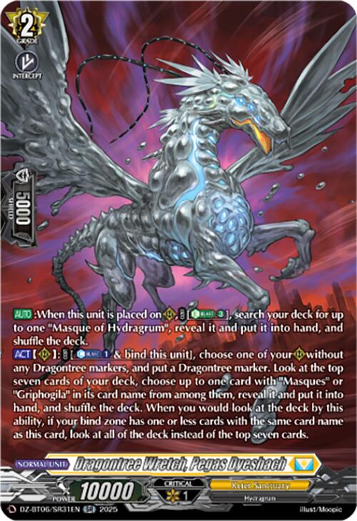 Dragontree Wretch, Pegas Dyeshach (DZ-BT06/SR31EN) [DZ-BT06: Generation Dragenesis] | Pegasus Games WI